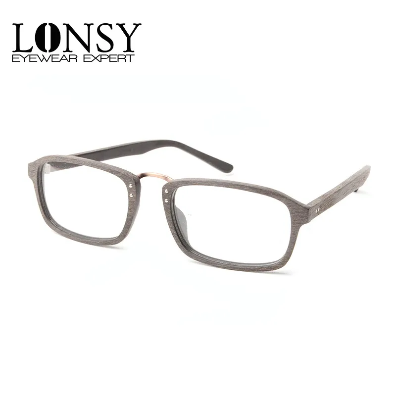 

2015 new style optical glasses, unisex wood-like optical glasses TA426A