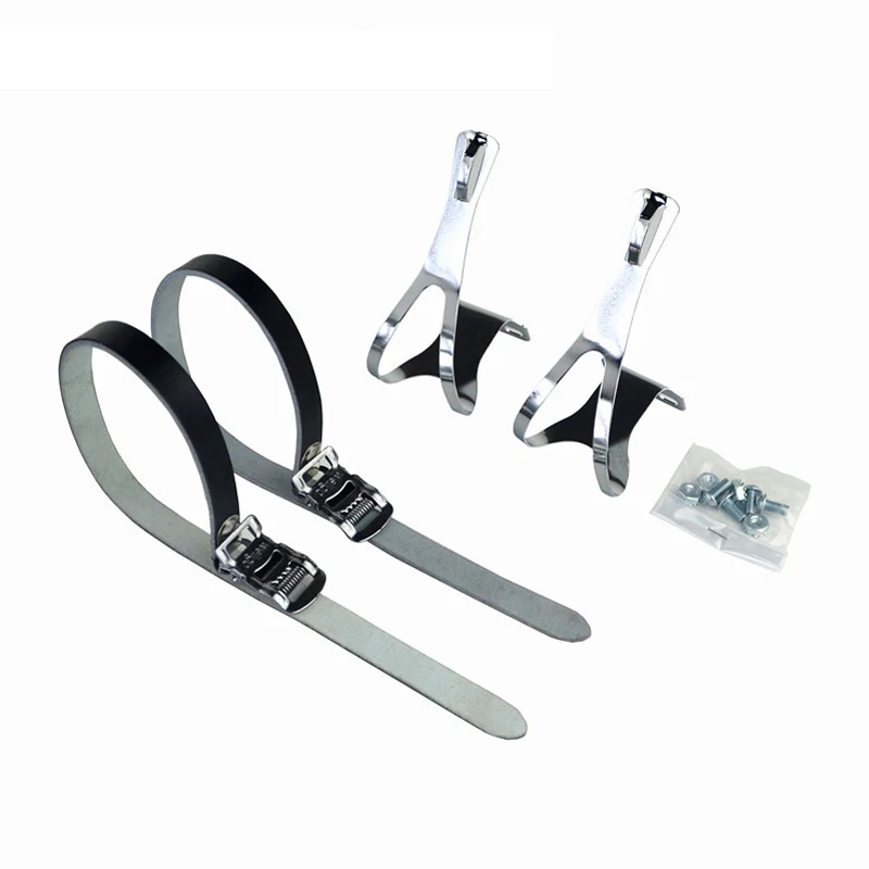 1 pair fixed gear bike Pedal Straps Sealed Bearing Mountain Bike Road