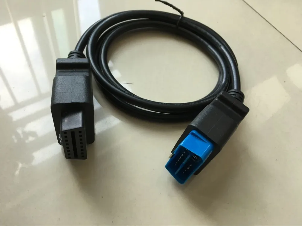 2019 адаптер OBDII из Китая (материк) 16 контактный штыревой to профессиональный
