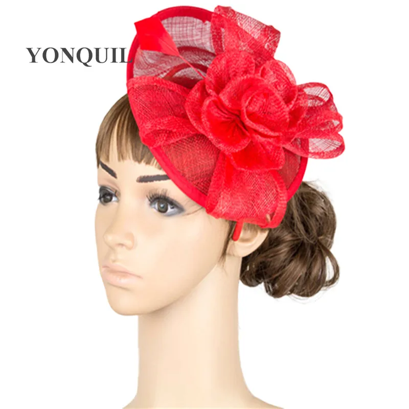 Gro z gige Frauen Kentucky Sinamay Fascinator H te Hochzeit Damen Haar 