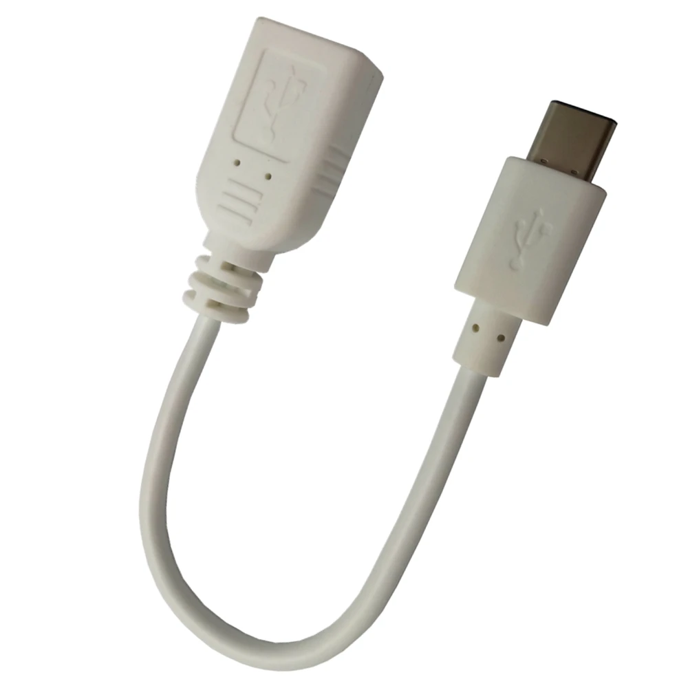 Реверсивный дизайн USB 3 1 type C штекер к женскому OTG кабель для передачи данных MacBook