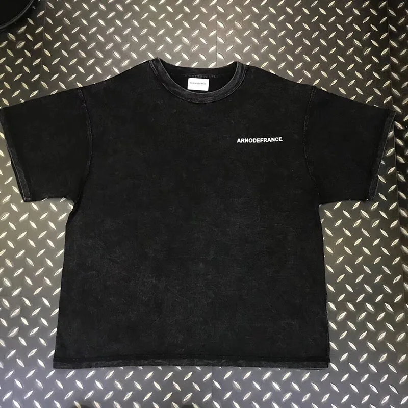 

19 New Arno De France T Shirt Paris Los Angeles London Tokyo Arnodefrance Tshirt Loose Retro Do Old Washed Arnodefrance T-Shirt