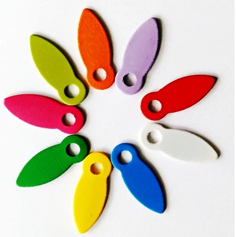 

400pcs 6*16.5mm Mix Color Latch Scrapbooking Locks Buttons DIY Brads Anchors Embellishment Photo Frame Rotating Diy Accessories