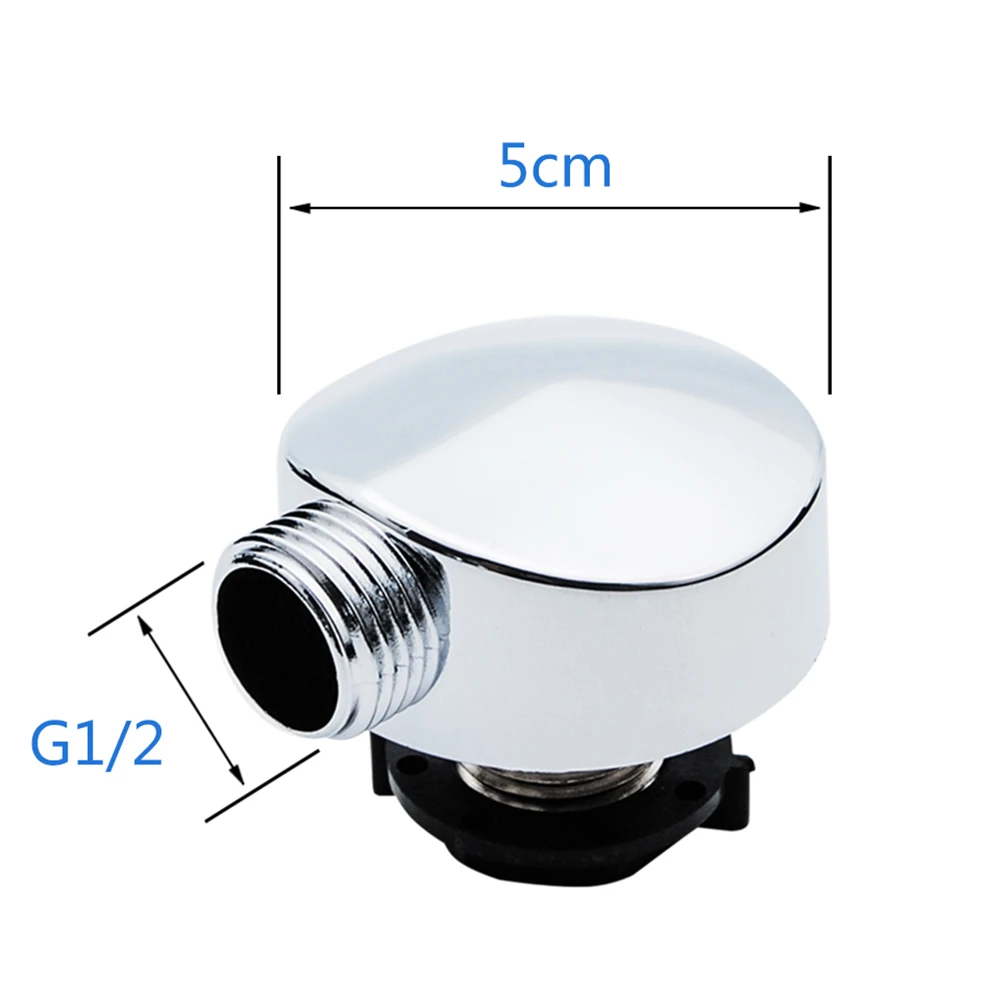 Chromed Plastic Shower Connector Bathtub Shower Cabin Room Accessories Parts