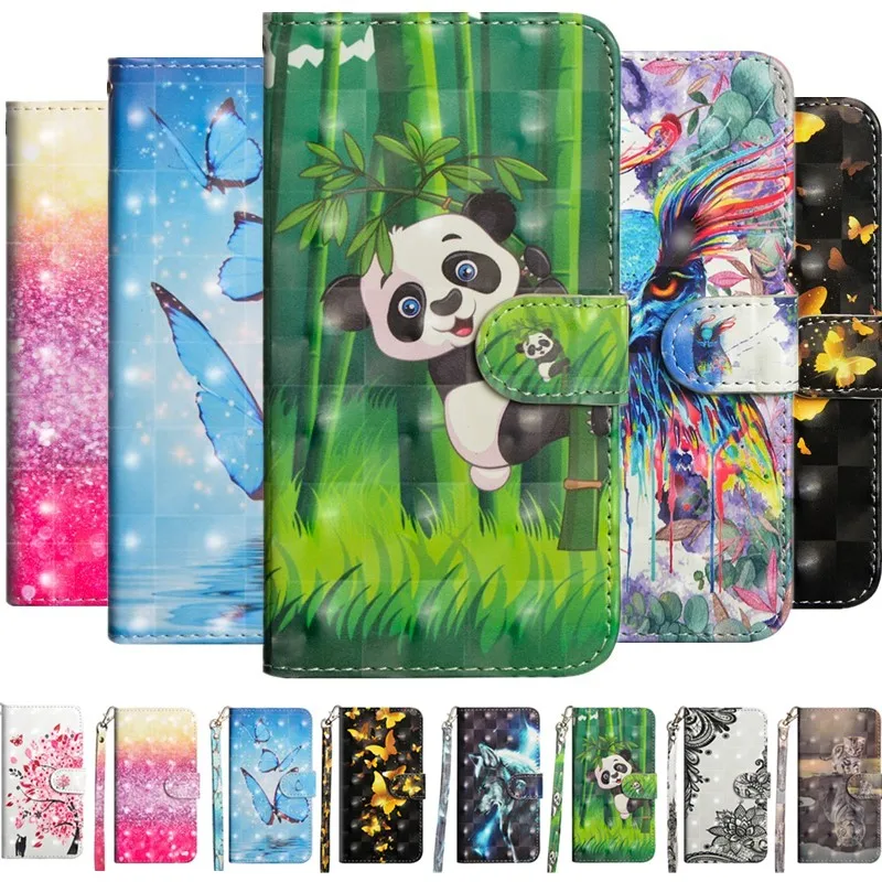 

Luxury Flip Wallet Case For Lenovo A1010 leather 3DPattern Book Flip Style Smart Mobile Phone Cases For LenovoA1010 Phone Cover