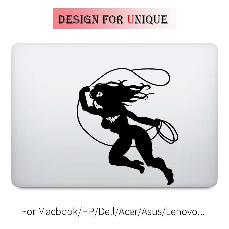 Wonder Woman Laptop Decal for font b Apple b font font b Macbook b font Sticker