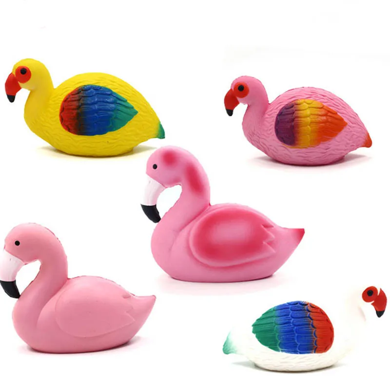 

Jumbo cute Colorful Galaxy Flamingo Squishy pupsi Doll Slow Rising Stress Relief Squeeze Toys for Baby Kids Xmas Gift 15*13CM