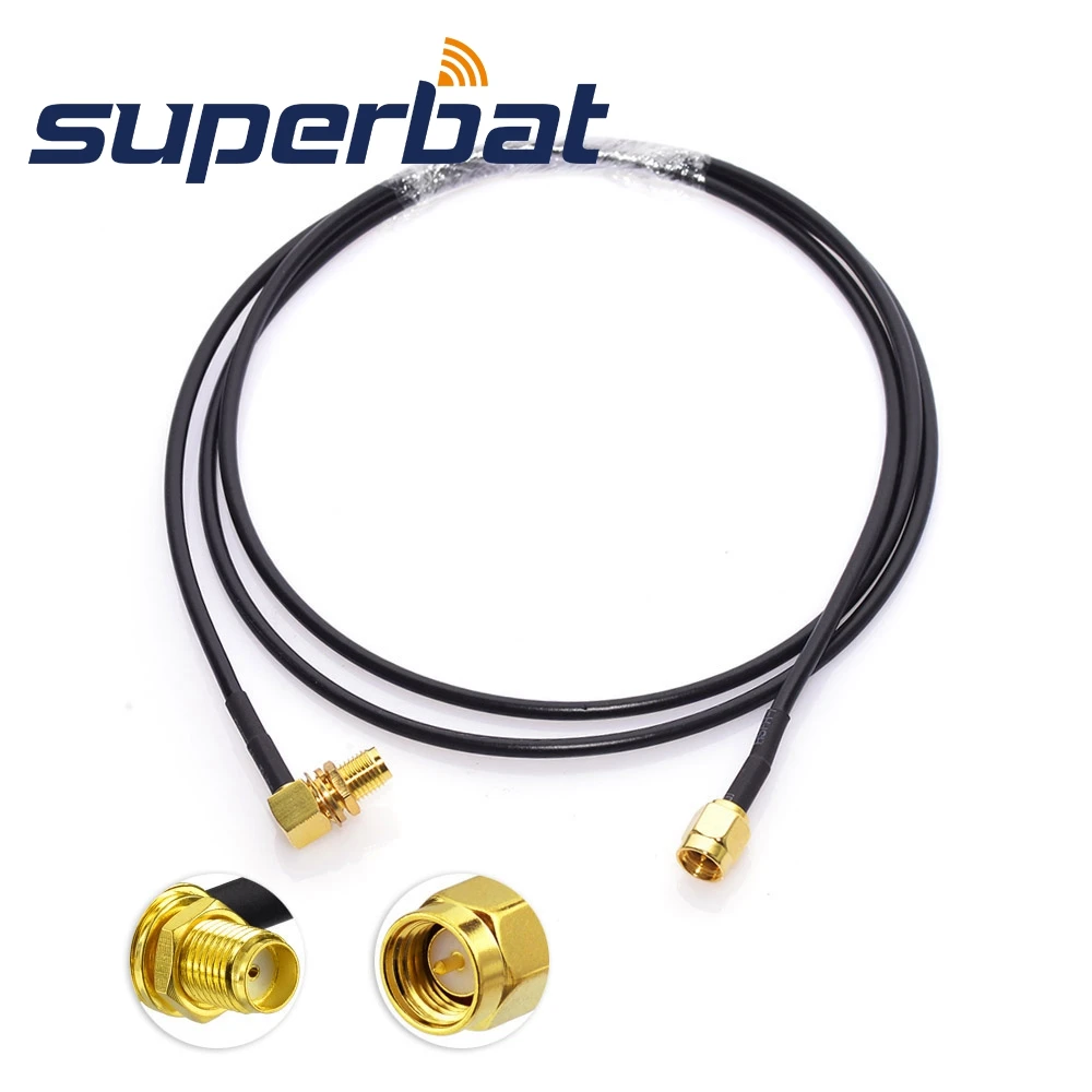 Superbat DAB/DAB + Автомобильная радиоантенна SMA разъем к SMB Штекерный Кабельный адаптер