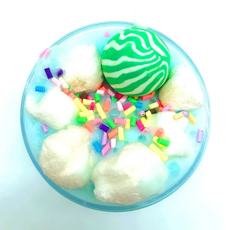 Star Cotton Candy Cloud Slime Scented Gift Party Relief Kids Toy Fun