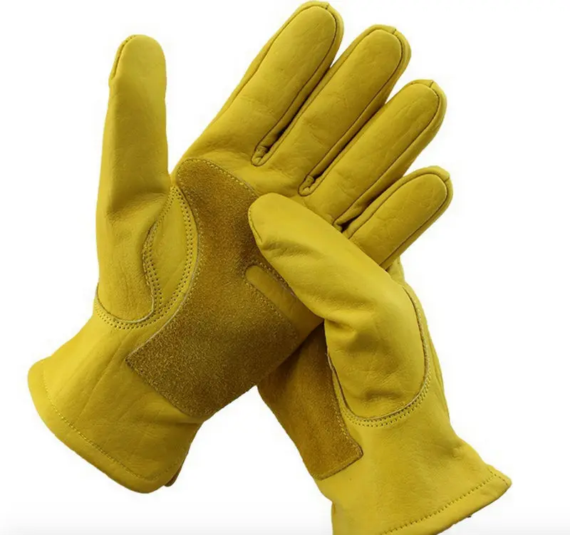 retro leather bike glove b2