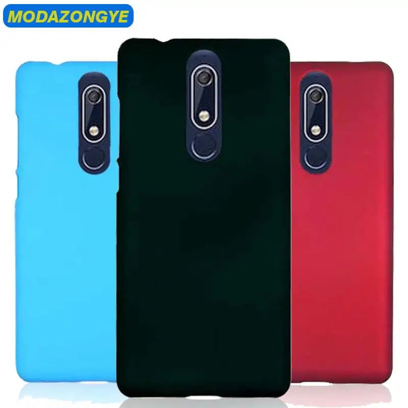 Для Nokia 5 1 чехол 2018 матовый пластиковый жесткий для телефона TA-1061 TA-1075 A-1076 TA-1081 TA-1088