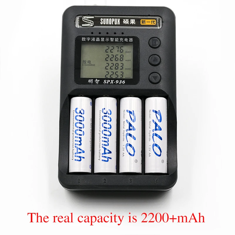 8 X PALO Battery 3000mAh 1.2v NI-MH AA rechargeable battery for LED light Toy battery for camera MP3 mp4 microphone 8 X PALO Battery 3000mAh 1.2v NI-MH AA rechargeable battery for LED light Toy battery for camera MP3 mp4 microphone