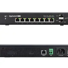 Ubiquiti ES-8-150W Edge коммутатор 8 порт PoE, 2 SFP порт UBNT сетевой управляемый PoE+ гигабитный коммутатор с SFP