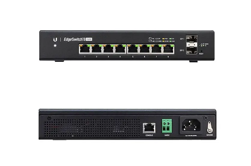Ubiquiti ES 8 150W Edge Switch 8 PoE Port , 2 SFP Port UBNT Network