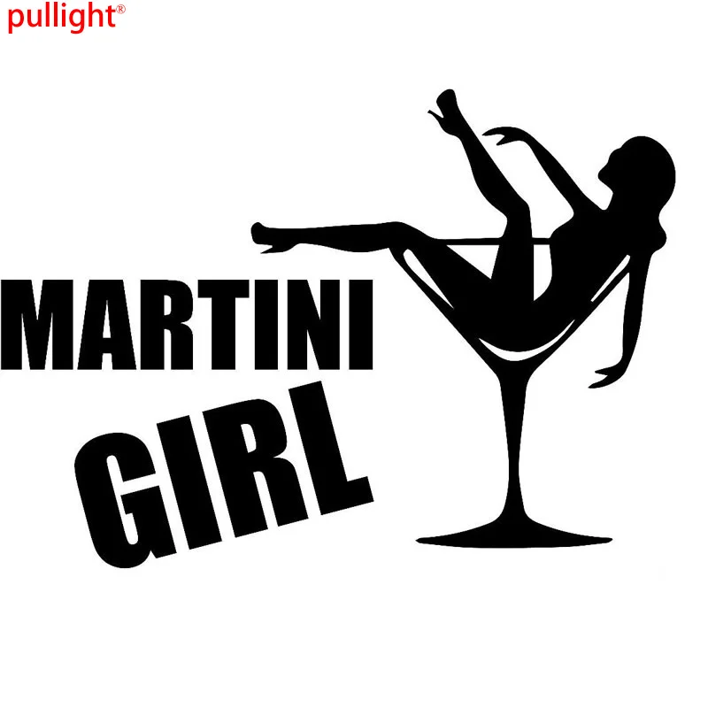15 10 5cm 2017new Martini Girl Car Truck Bumper Marathon