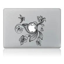 Morning Glory вокруг саксофона Vulture стиль Виниловая наклейка для ноутбука наклейка для DIY Macbook Pro Air 11 13 15 дюймов кожи ноутбука