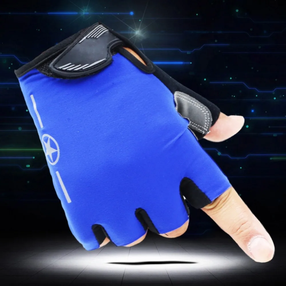 

Men Women Summer Half Finger Cycling Golves Outdoor Sports Riding Fitness Non-slip Breathable Cycling Golves