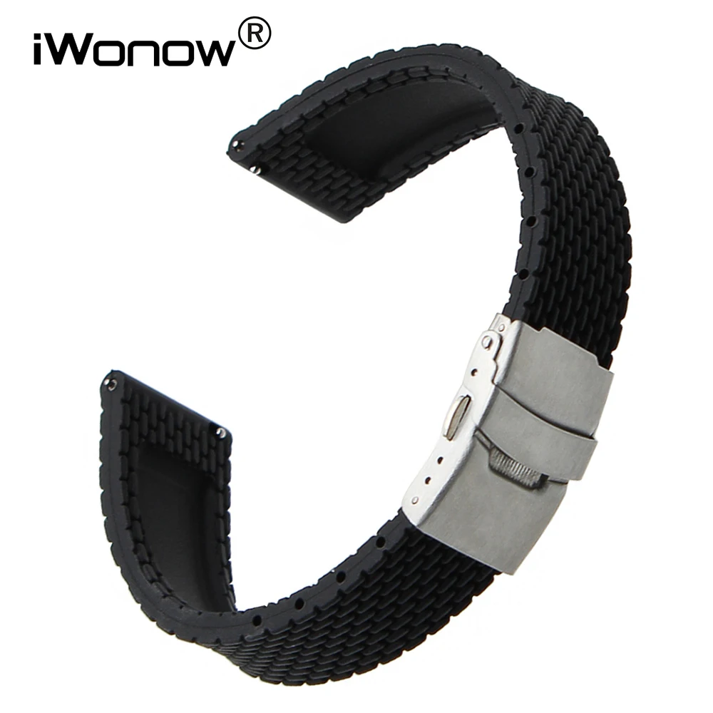 Quick Release Silicone Rubber Band Wrist Strap 20mm for Garmin Vivomove Huawei Watch 2 (Sport) Withings Steel HR 40mm Ticwatch 2 цена Quick Release Silicone Rubber Band Wrist Strap 20mm for Garmin Vivomove Huawei Watch 2 (Sport) Withings Steel HR 40mm Ticwatch 2 цены онлайн