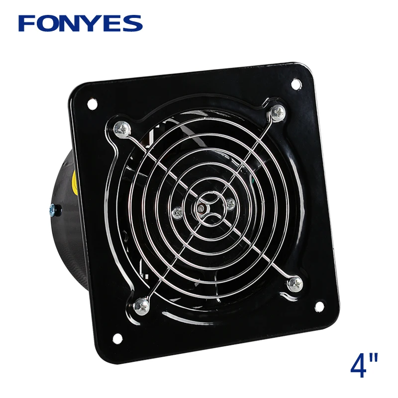 4 inch mini wall fan bathroom exhaust fan booster fan window extractor