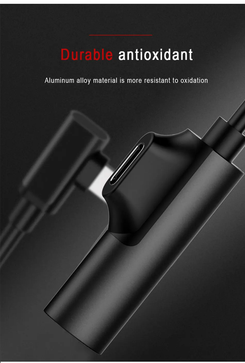 !ACCEZZ 2 in 1 Charging Audio Adapter For iphone X 8 7 Plus IOS 10.311 Dual Lighting Charge Jack to Earphone AUX Splitter Cable (7)