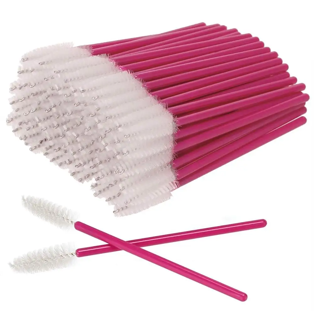 

1000pcs Eyelash Extension Disposable Eyebrow brush Mascara Wand Applicator Spoolers Eye Lashes Cosmetic Brushes Set makeup tools