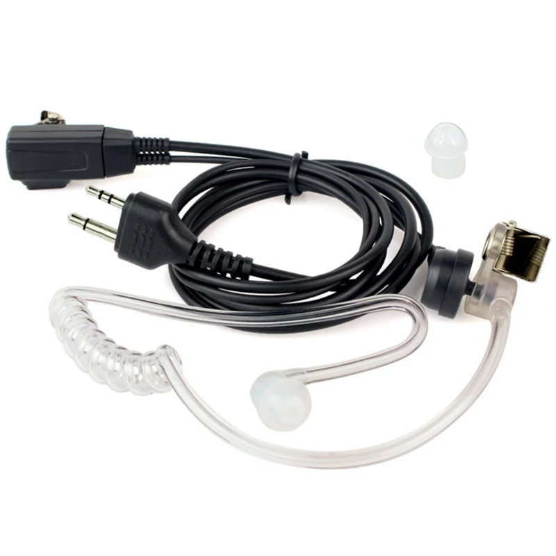 TOP Air Acoustic Tube Earbud Earpiece Earphone Mic for Midland Walkie Talkie Alan GXT G6 G7 G8 G9 75-810 GXT650 LXT80 Rad | Электроника