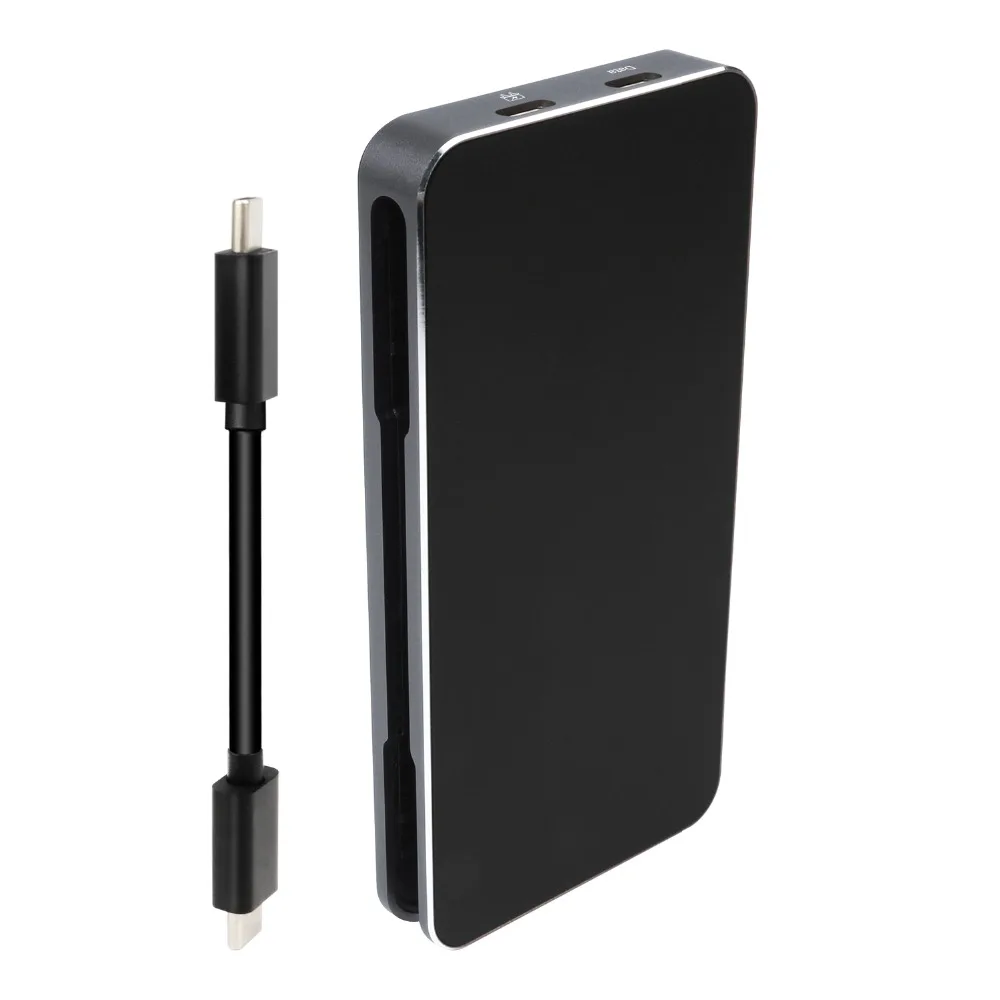 JZYuan type C 7 в 1 док станция для ноутбука USB к HDMI DisPlayPort VGA видео конвертер с 3 0 PD Macbook