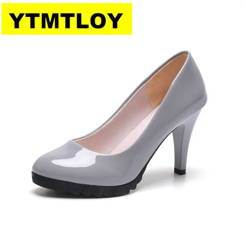 

2019 Women Pumps Spring/Autumn High heels Pointed Toe Female Wedding Shoes Sexy High Heel shoes for women 10CM