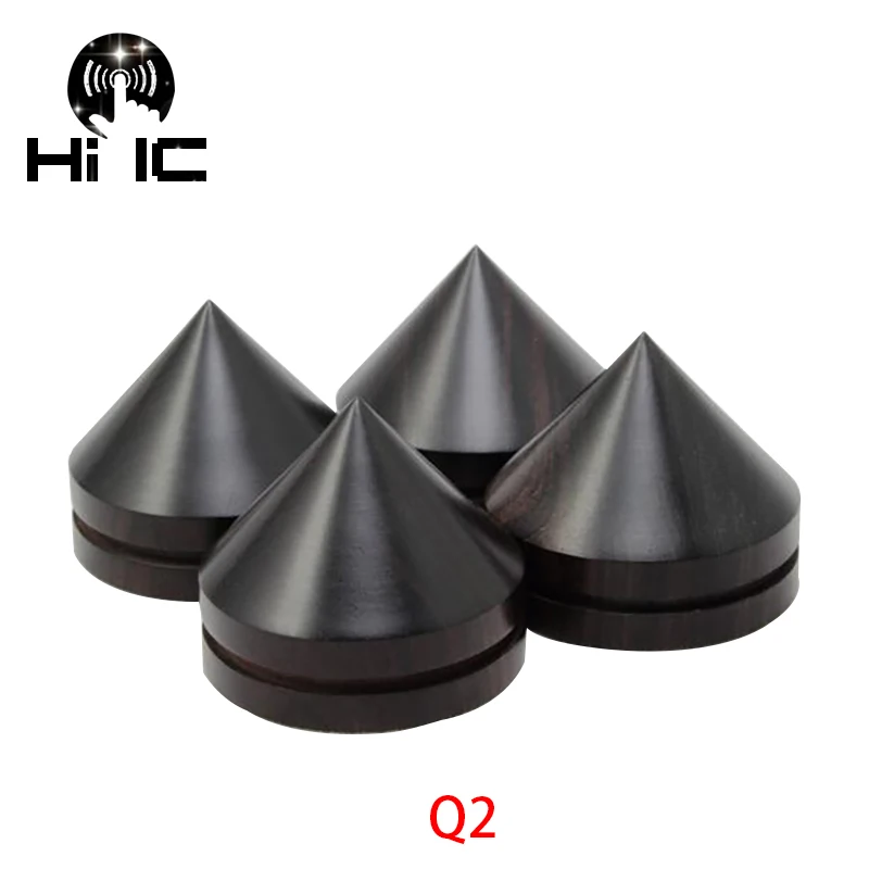 Усилитель звука HIFI черное дерево противоударный амортизатор подставка для ног