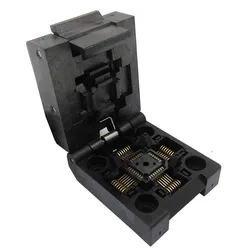 Adaptador de bloco de conversão para soquete, adaptador de soquete testador qfp32 v2