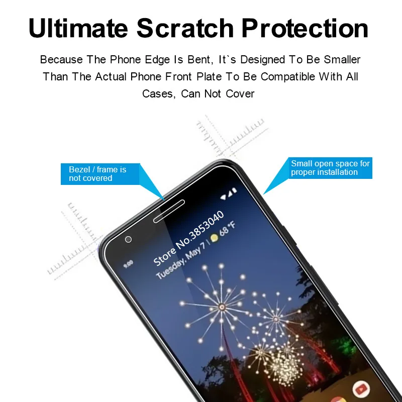 Премиум Закаленное стекло для Google Pixel 3A XL 2 3 Lite 1 Pixel2 Pixel3 Pixel3Lite HTC Защитная пленка