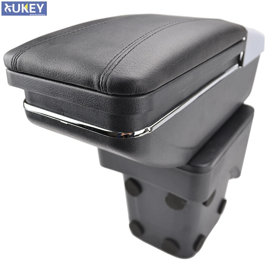 

Center Centre Console Storage Box For Ford Focus 2 Mk2 2005-2011 Armrest Arm Rest Rotatable