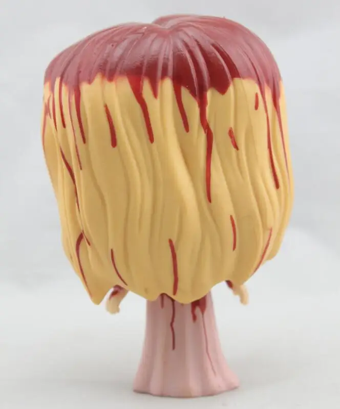 Оригинальный использованный Funko pop Horror: Кэрри белая Виниловая фигурка