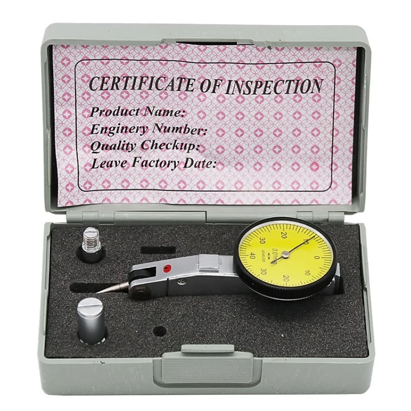 

Level Gauge Scale Precision Shockproof 0-0.8mm Dial Test Indicator