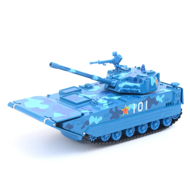Прохладный 1:32 амфибия Военный танк бронированный автомобиль сплава модель литой