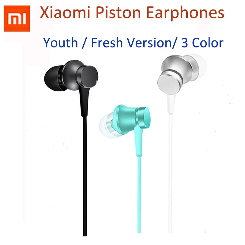 Новые оригинальные Xiaomi Piston 3 свежие Молодежные наушники вкладыши 5 мм цветные с