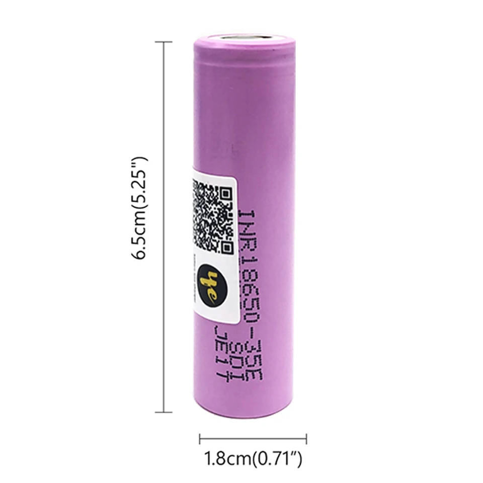 Для samsung 18650 3500mAh INR18650 35E литий-ионная аккумуляторная батарея 3,7 v для электронной сигареты/power bank/отвертка INR18650-35E