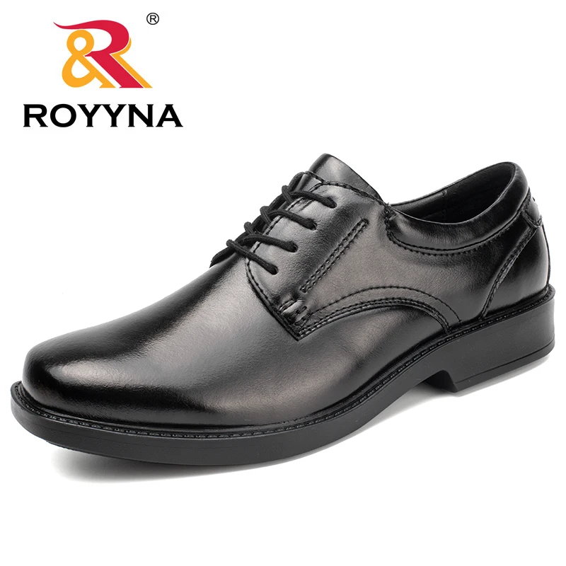 ROYYNA 2017 Новый Стиль Мужчины Обувь Узелок Мужские Квартиры ДО подошвы Офисных