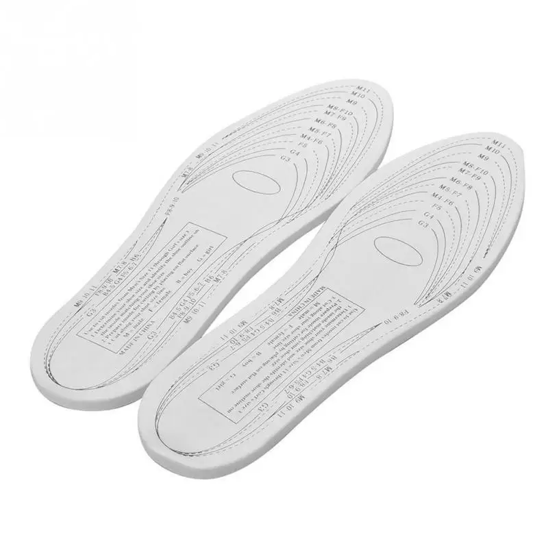 

1 Pair Healthy Antibacterial Sport Memory Foam Shoe Pad Insoles Soft Unisex Foot Care Shoes Pad Can Cut It By Yourself Freely
