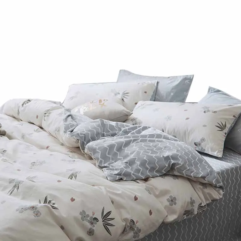 الرعوية نمط موجزة الطازجة الأميرة نوم جميلة مريحة لحاف غطاء أربعة مجموعات على السرير المنزل الغزل الفراش الرعوية نمط موجزة الطازجة الأميرة نوم جميلة مريحة لحاف غطاء أربعة مجموعات على السرير المنزل الغزل الفراش