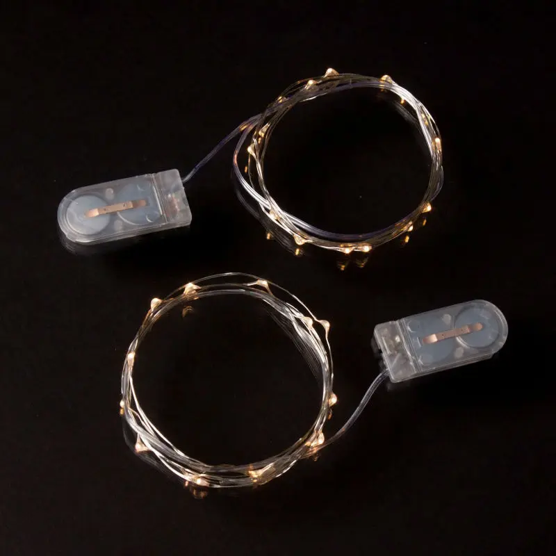 warm white color micro led string lights 2