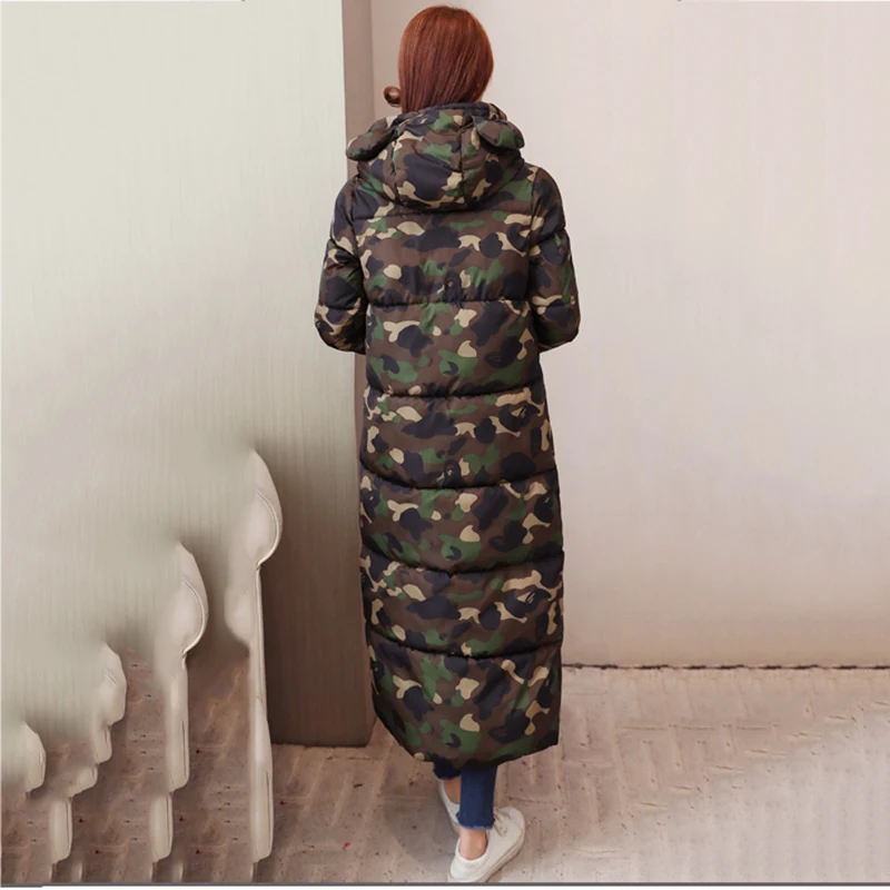 2018 New Winter Jacket Female Parka Coat Cartoon lovely Long Down Jacket Plus Size Long Hooded Duck Down Coat Jacket Women LF907 2018 New Winter Jacket Female Parka Coat Cartoon lovely Long Down Jacket Plus Size Long Hooded Duck Down Coat Jacket Women LF907