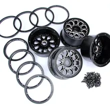 Сплав с ЧПУ металла ступицы колеса комплект HPI km Rovan Baja 5B