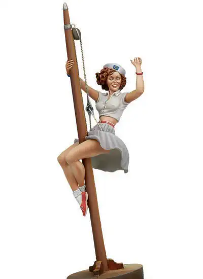 

Poker Girl Ahoy There 80mm 1/22 Resin Model Kit