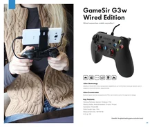 Gamesir коврик G3w проводной геймпад для Android-смартфон Планшеты ПК с Hoder
