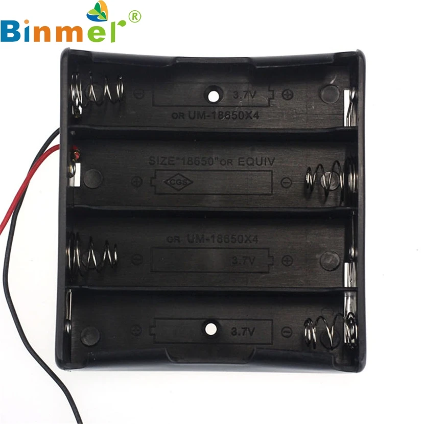 

Binmer Mecall Tech 1pcs 18650 Power Battery Storage Case Box Holder Leads With 1 2 3 4 Slots