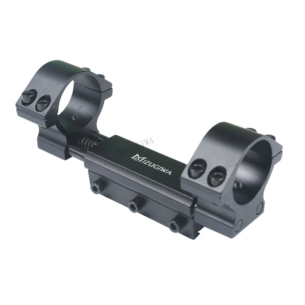 Scope Mount 25.4mm 1" / 30mm Rings w/Stop Pin Zero Recoil Mount fit 11mm Dovetail Picatiiny Rail Weaver Hunting