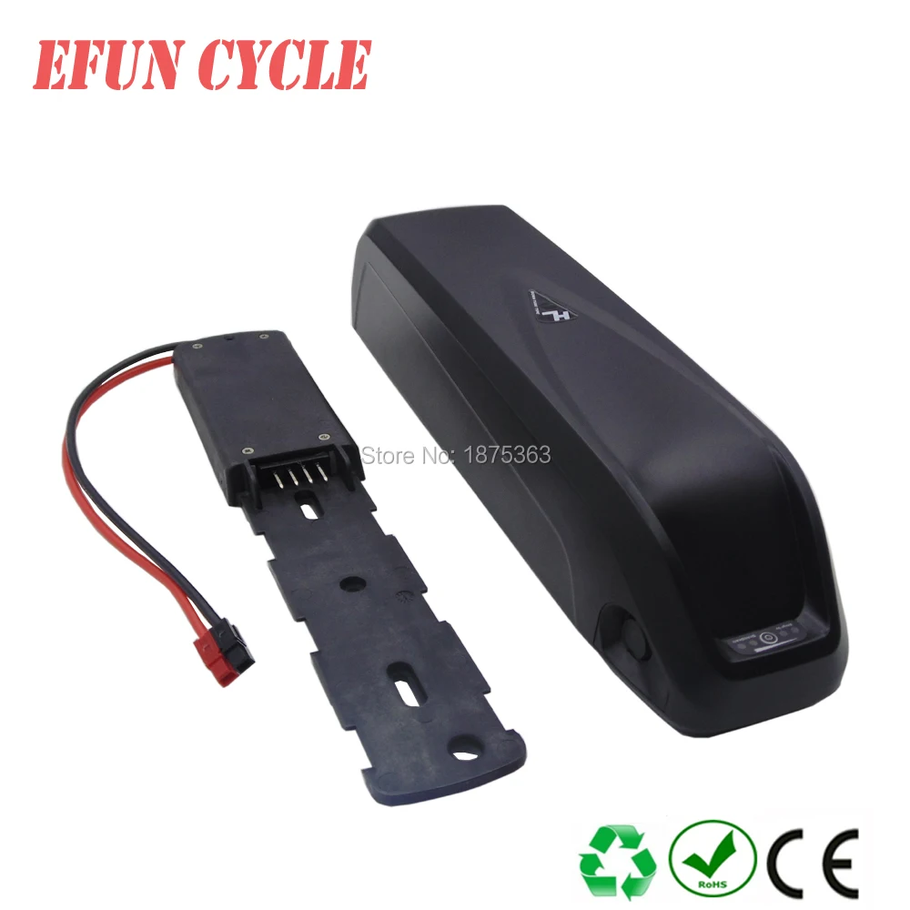 

Free shipping Rechargeable battery pack Hailong down tube battery 36V 17Ah for fat tire ebike/city ebike Li-ion ebike battery