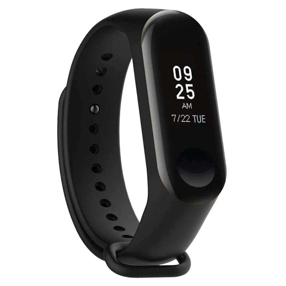 Honecumi 4 Pack Bracelet For Mi Band 3 Strap Sport Silicone Watch Wrist Band For Xiaomi Mi Band 3 Correa Smart Band Accessories (5)