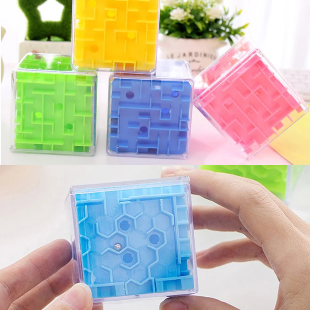 Детские кубические игрушки интеллектуальная Улучшенная 3D головоломка стальной